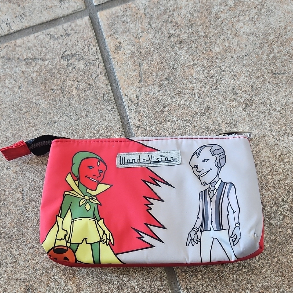 Wanda Vision Marvel Studios Puff Wristlet
